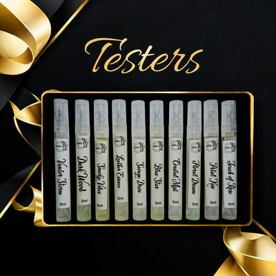 Perfume tester sets for men and women – designer impressions, long lasting samples with free delivery in Pakistan